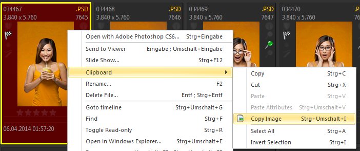 Copying files as images