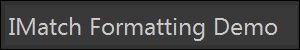 A XAML formatting example: larger font.