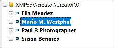 Choosing another entry to work with.