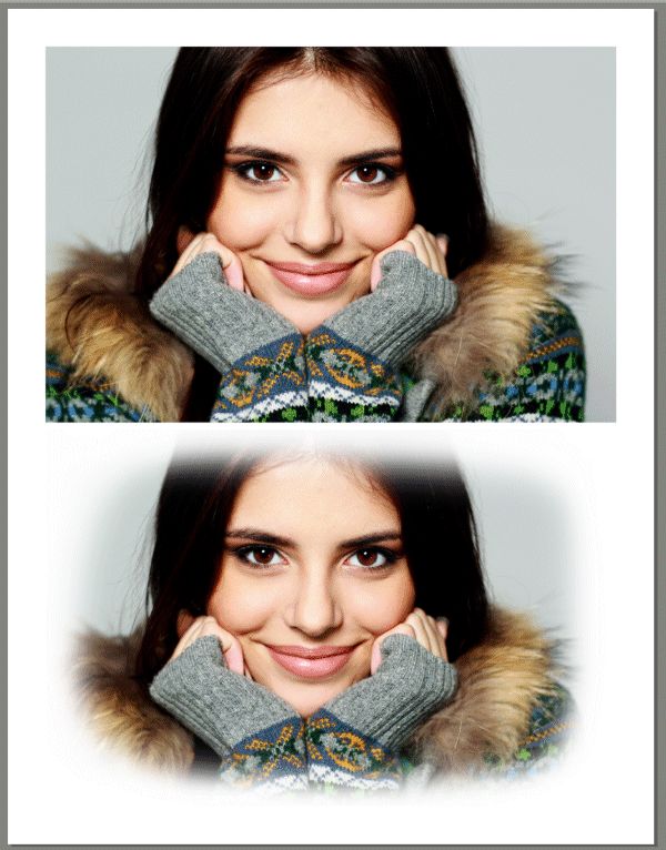 The mask applied to an image.