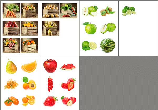 After changing the page flow, each group starts on a separate page.