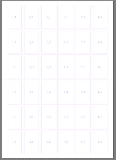 A 6 x 6 base grid to aid complex layouts with variable container widths and heights.