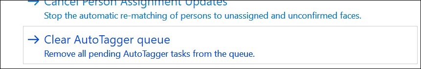 Processing queue management dialog.