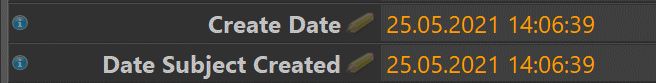 The important 'Create Date' and 'Date Subject Created' metadata timestamps in the IMatch Metadata Panel.