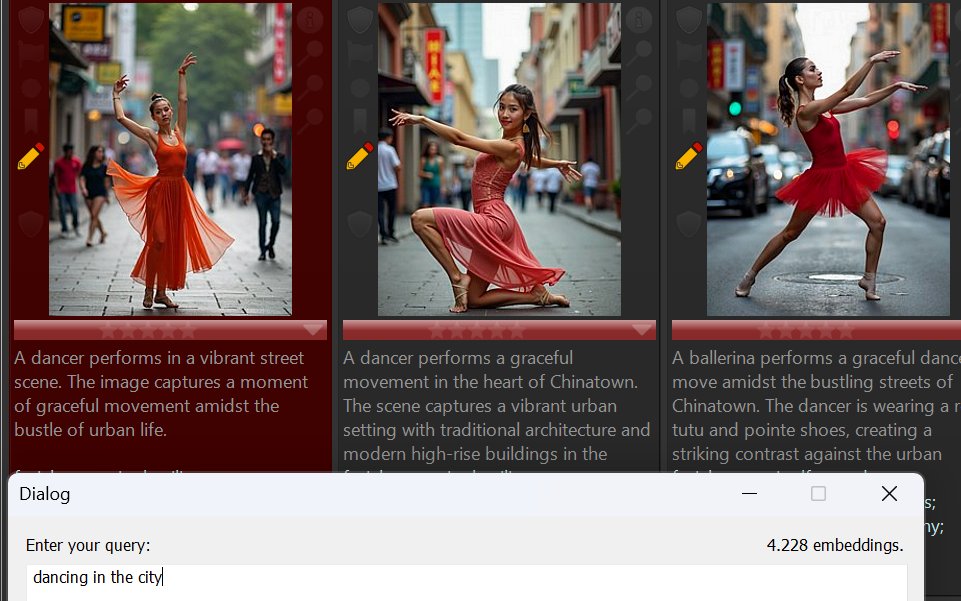 Searching for images of people dancing in the city.