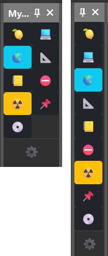 Two examples for ultra-compact layouts.