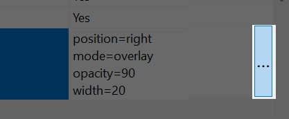 Open the Overlay Editor with this button.