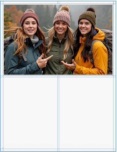 Spreading objects across multiple columns and/or rows.