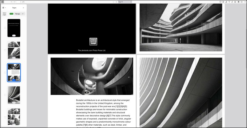 An Album printed as a PDF file.
