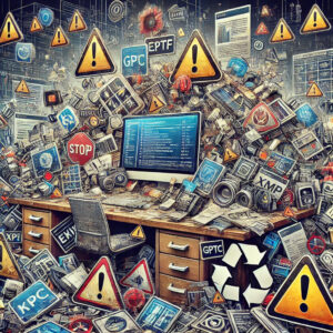 This image visualizes the metadata mess photographers and other creatives encounter when using the wrong tools.