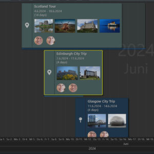 A screen shot of the IMatch Event View.
