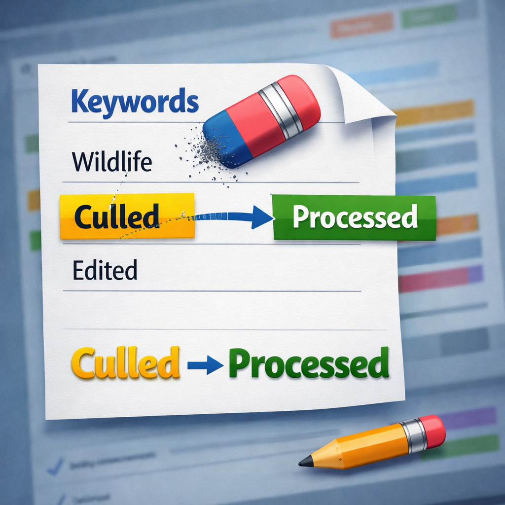 Easily Add, Remove and Replace Keywords with Metadata Templates