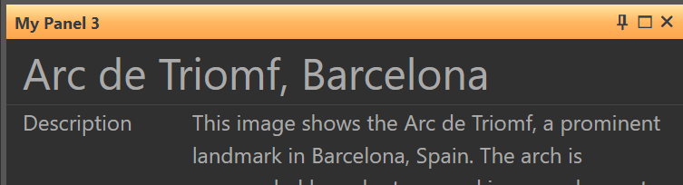 The headline now shows in a bigger font.