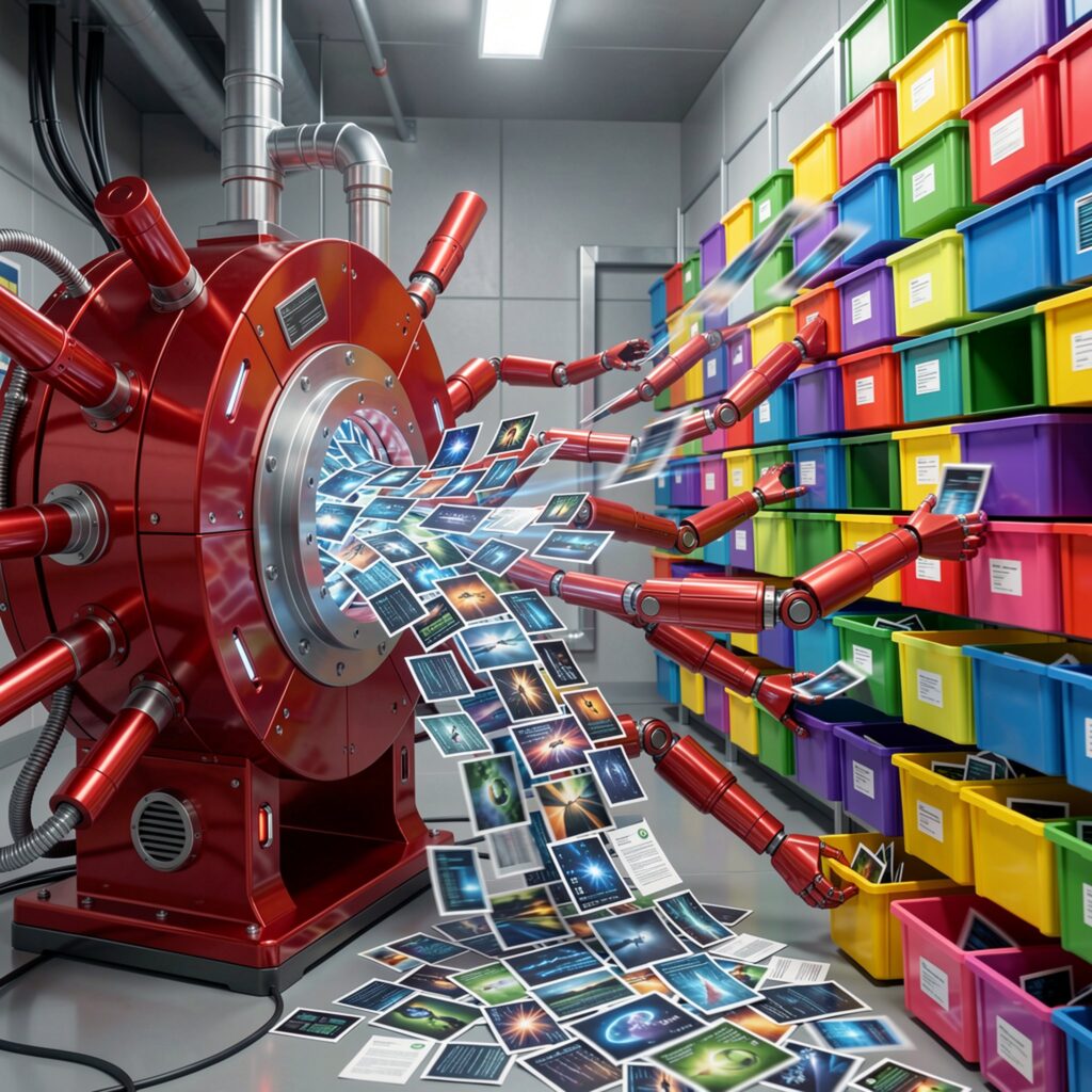 An image representing the IMatch indexing machine.