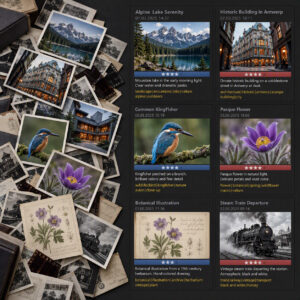 Transforming a sea of images into a curated collection in IMatch.